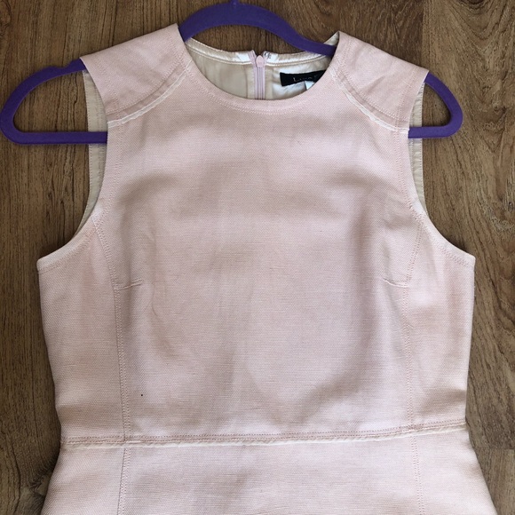 LIDA BADAY Vintage Linen Dress with Silk Lining - Picture 2 of 7